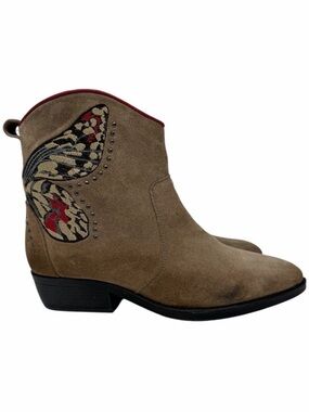 Laredo Butterfly Flutter Western Cowgirl Ankle Booties